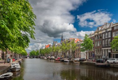 Рембрандт, Амстердам, канал