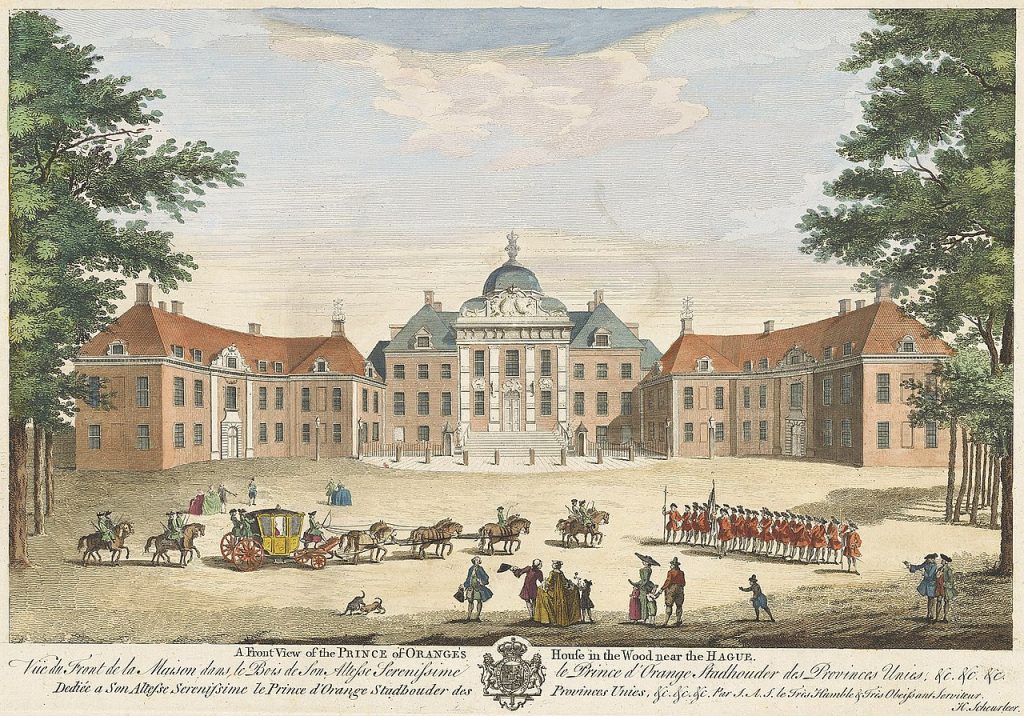 Huis ten Bosch (між 1734-1768), палац король Нідерландів, гід Гаага