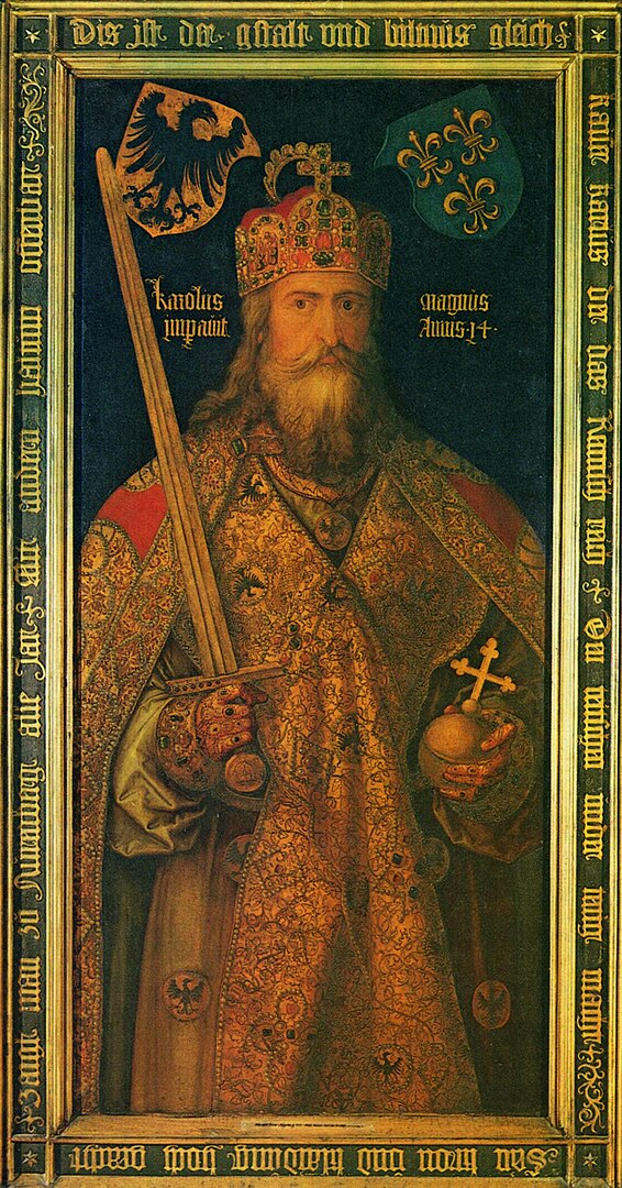 Albrecht Dürer, Король Карл Великий, гід Амстердам